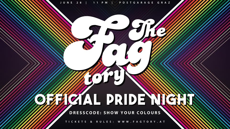 The FAGtory Club - Pride Night