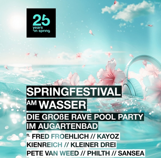 Augartenbad Rave Pool Party