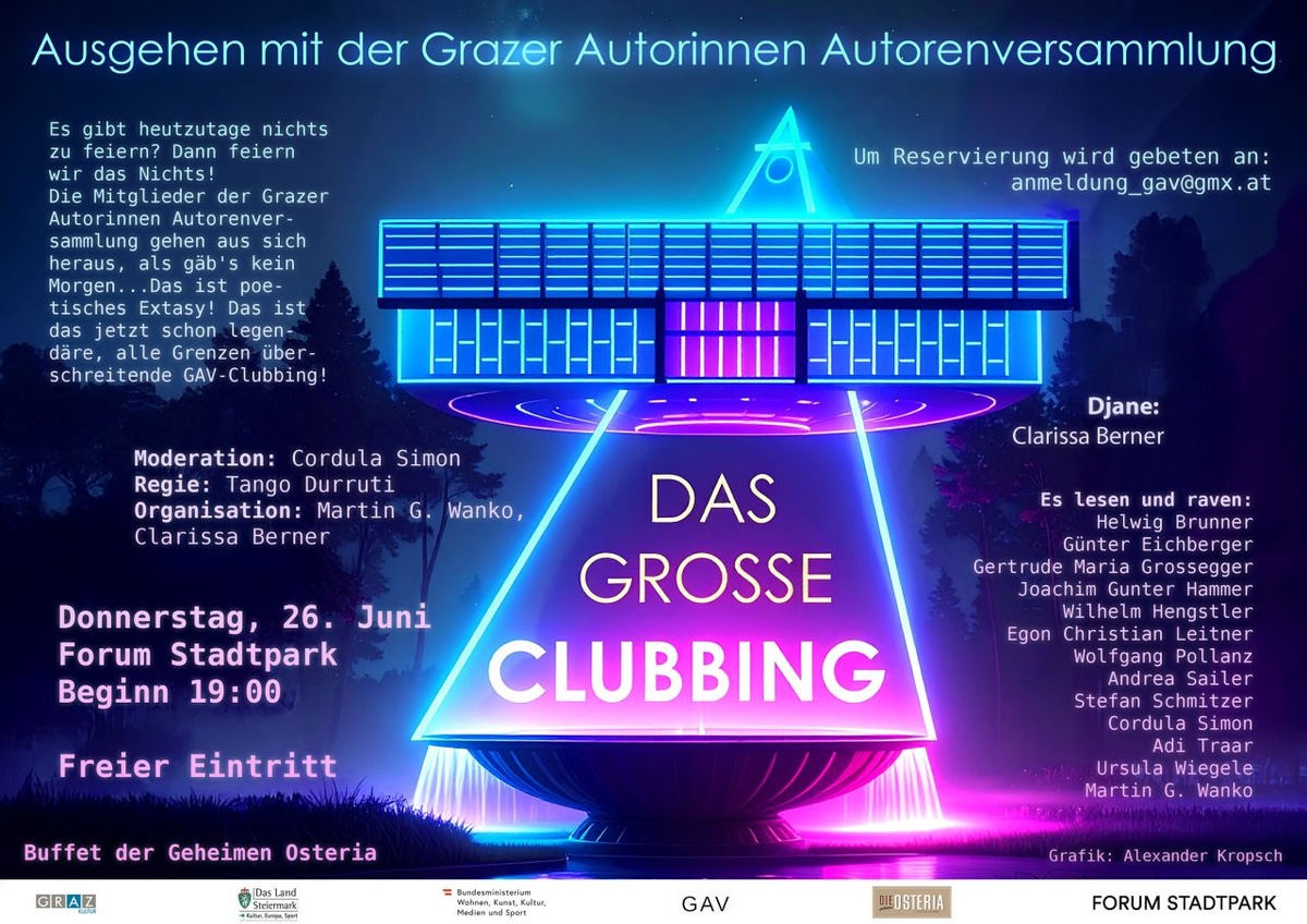 Das alle Grenzen überschreitende GAV-Clubbing!