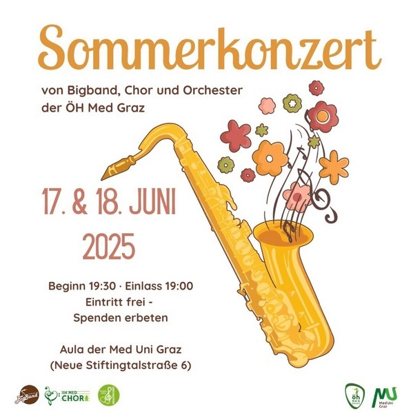 Sommerkonzert ÖH Med Uni BigBand