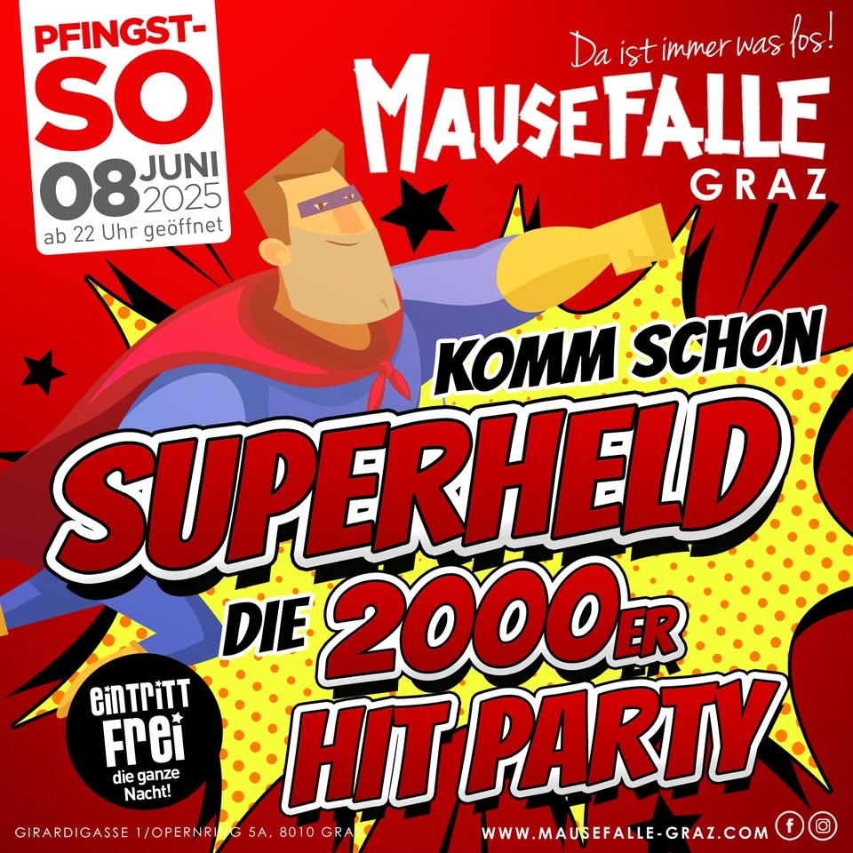 Komm Schon Superheld - Die 2000er Hit Party