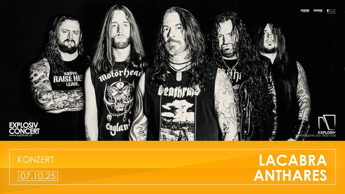 Live Konzert: Lacabra (USA); Anthares (FRA)