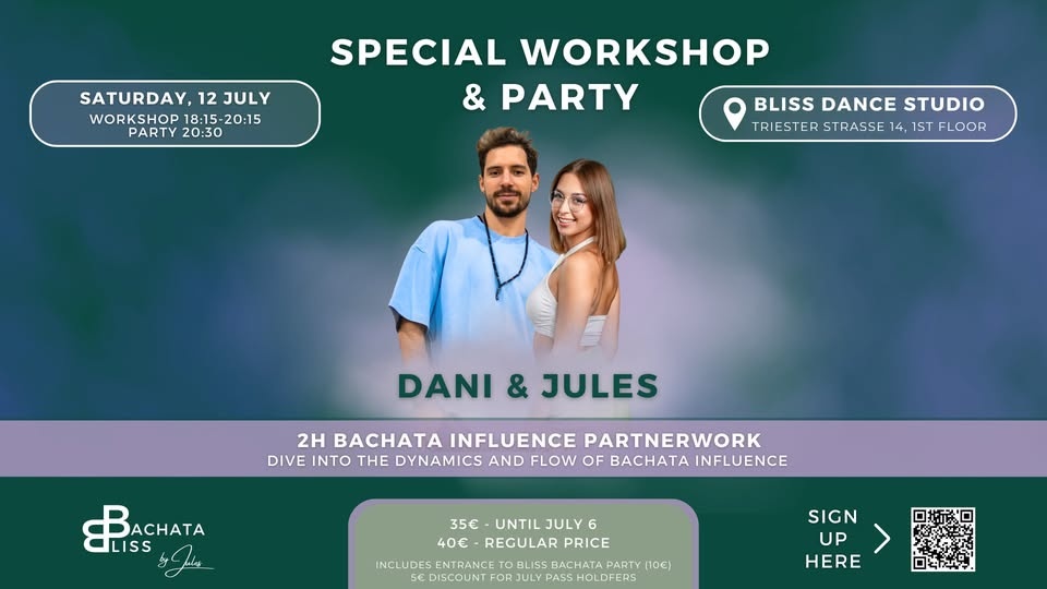 Bliss Bachata Party & Special Bachata Workshop