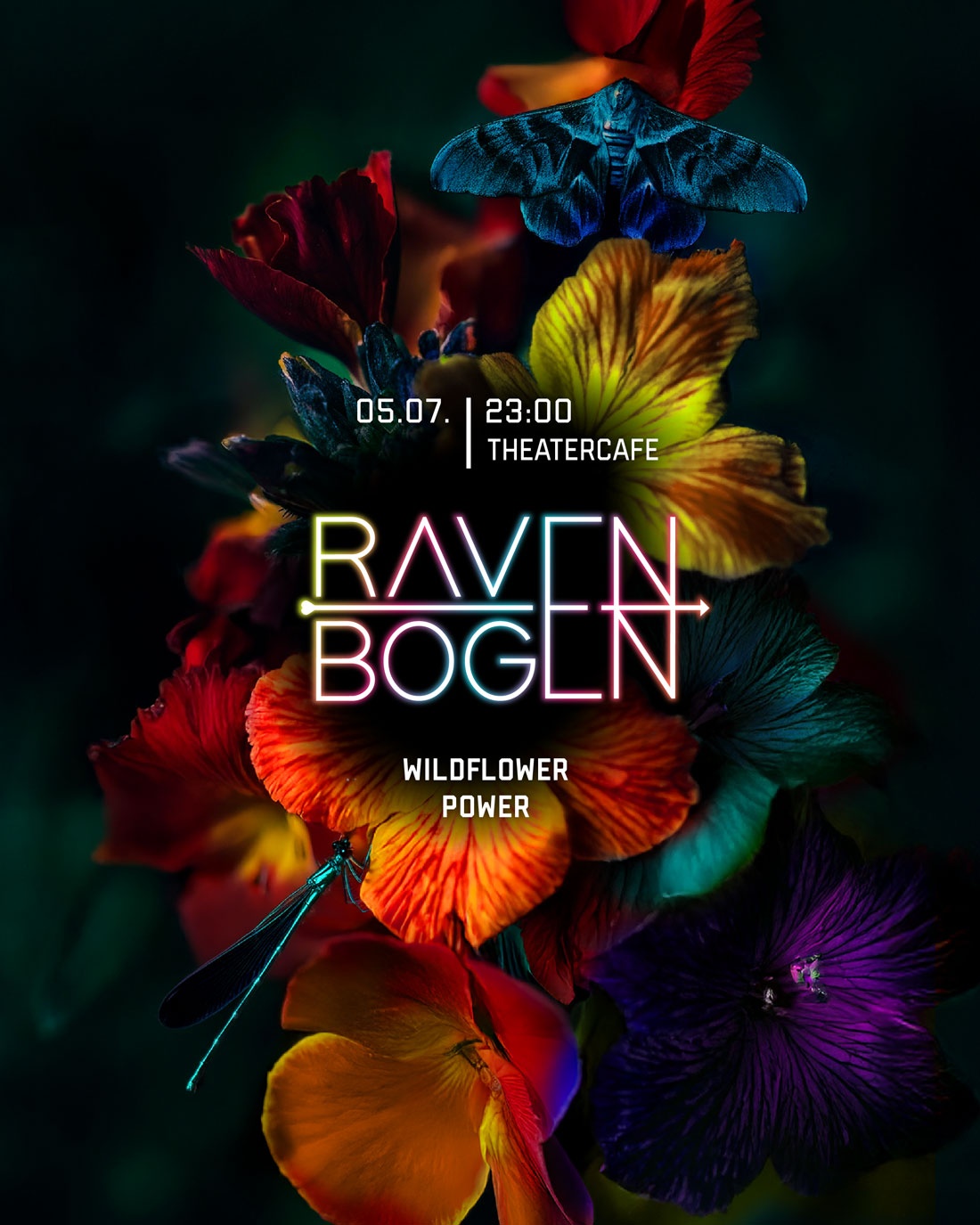 Ravenbogen - Wildflower Power | Theatercafé