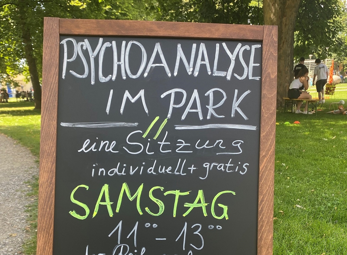 Psychoanalyse im Park