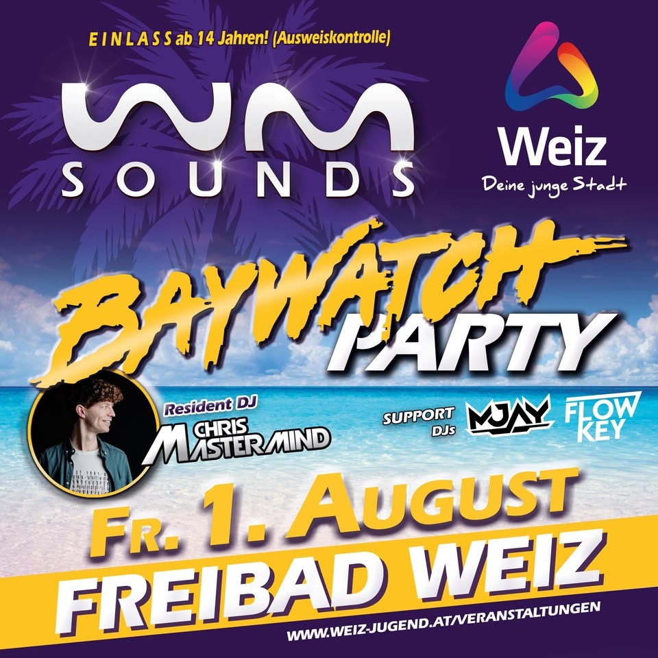 WM Sounds Baywatchparty 2025