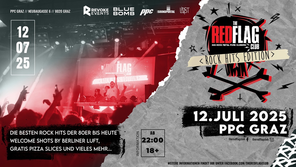 The Red Flag Club // Rock Hits Edition