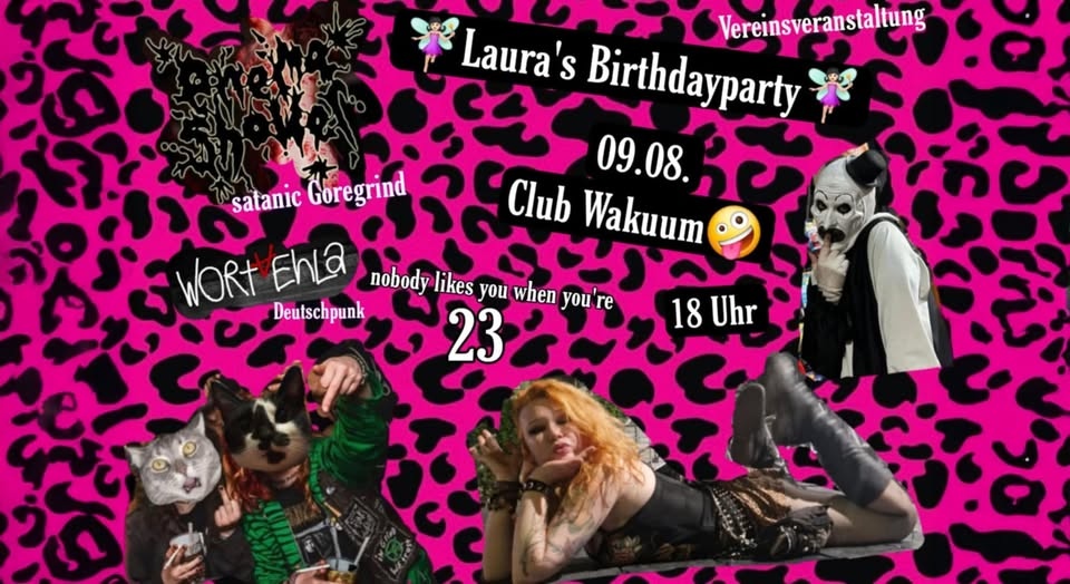 Lauras Leopande Birthday