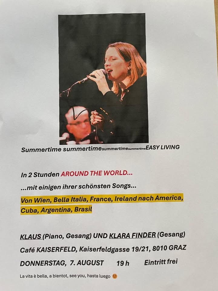 Musikalische Weltreise mit Klara Finder & Klaus
