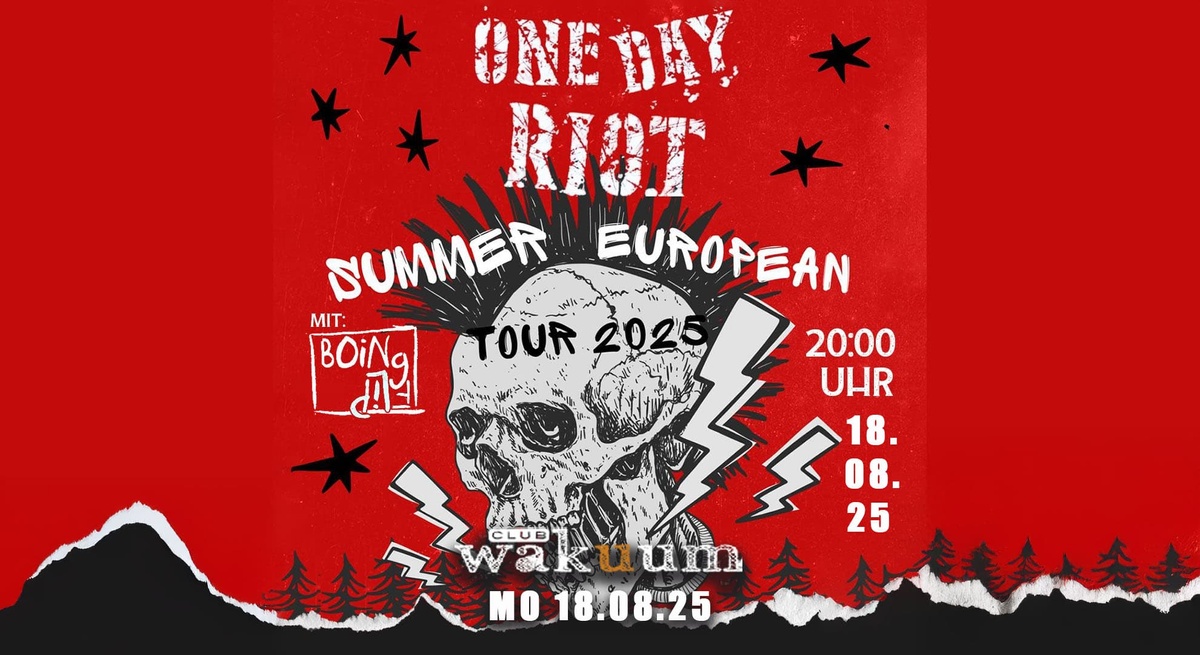 Monday Punk: One Day Riot u. Boing Flip