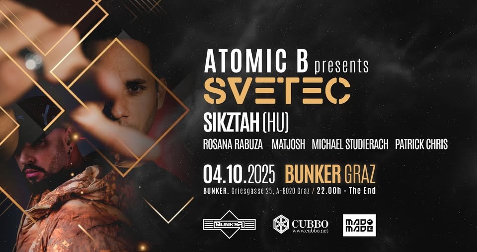 Atomic B pres. Svetec (HU) & Sikztah