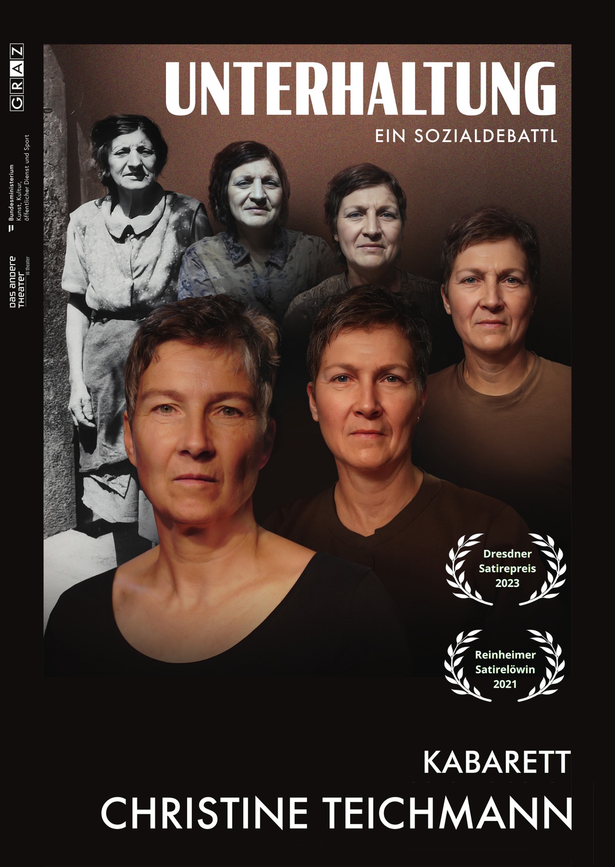 UNTERHALTUNG – ein Sozialdebattl, Kabarett von und mit Christine Teichmann