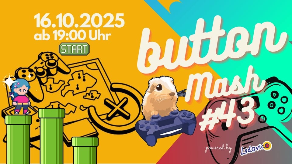 Ludovico - Button mash #43: Offener Videospielabend