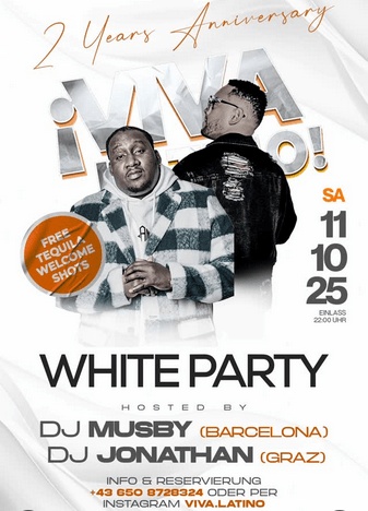 ¡VIVA LATINO! White Party