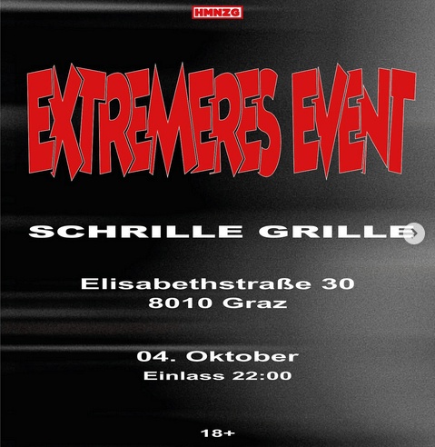 Extremers Event @ Schrille Grille