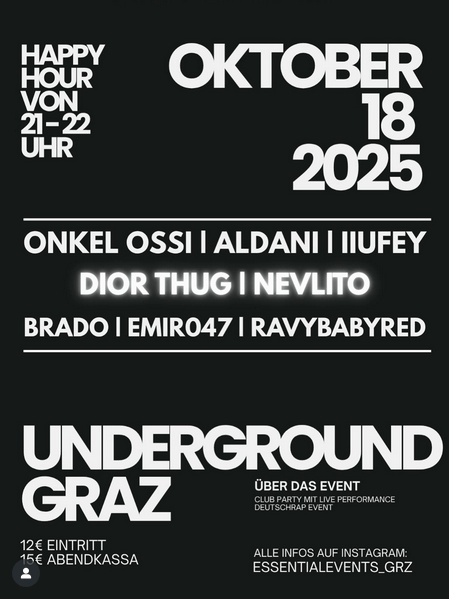 Underground Graz @SchrilleGrille