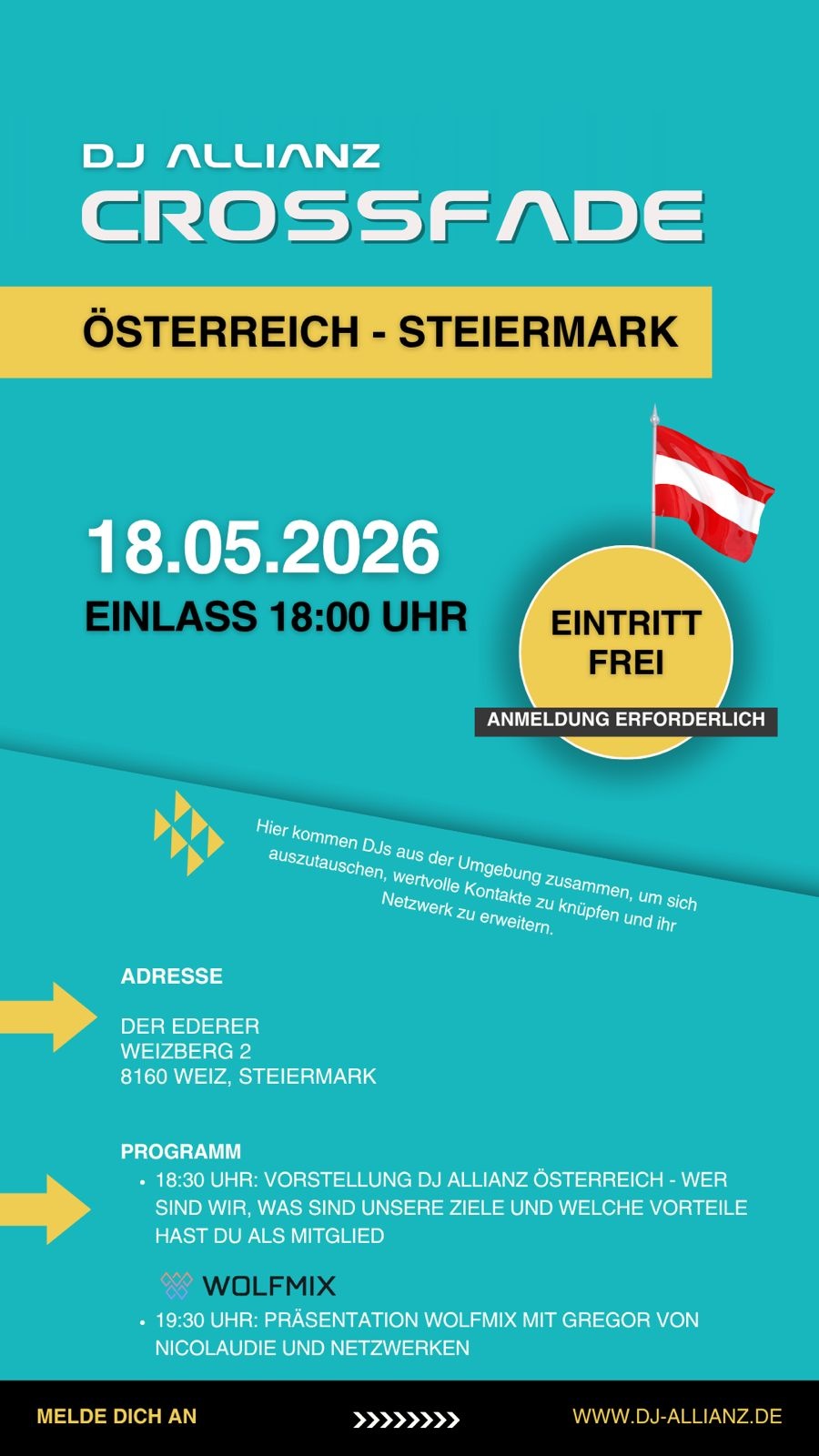 CROSSFADE STEIERMARK