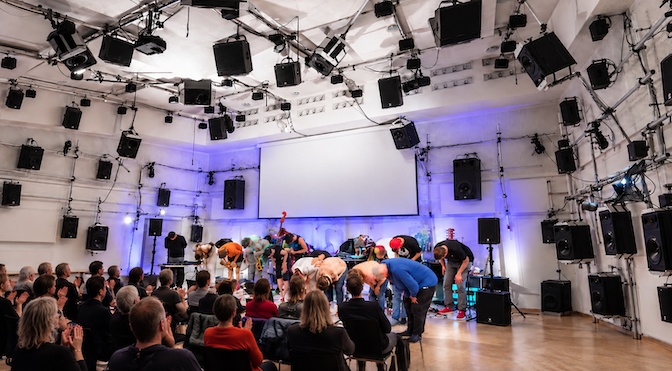 Electric STIO im IEM Cube featuring Katharina Klement&Ilmārs Šterns, Seppo Gründler und Josef Klammer